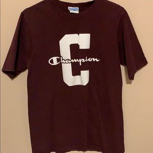 Champion Maroon Tee